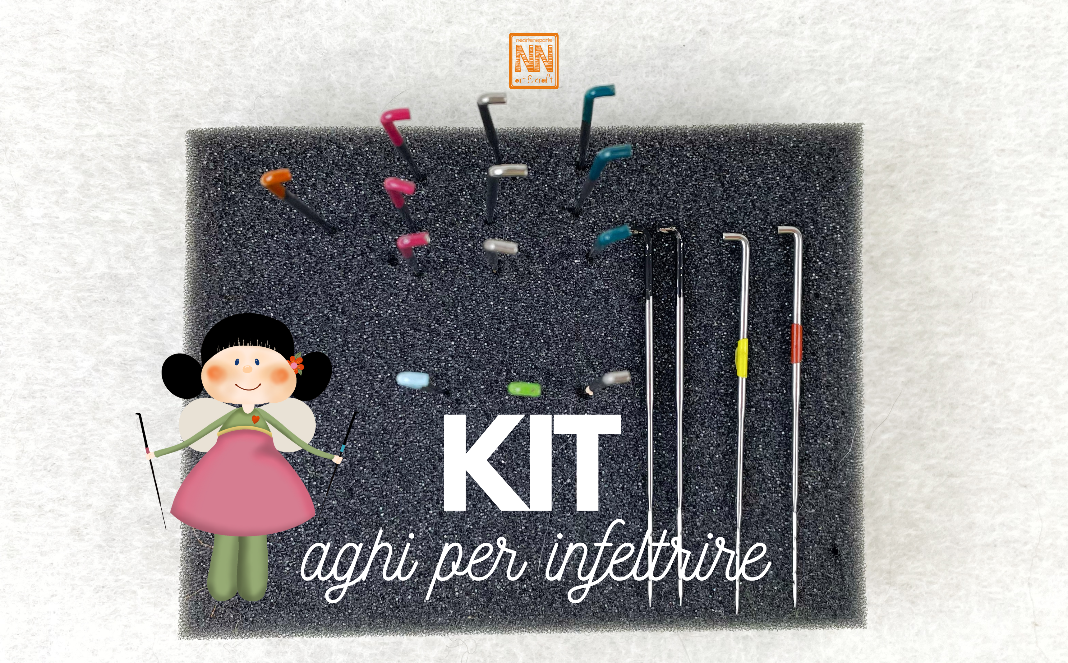 Kit aghi per infeltrire